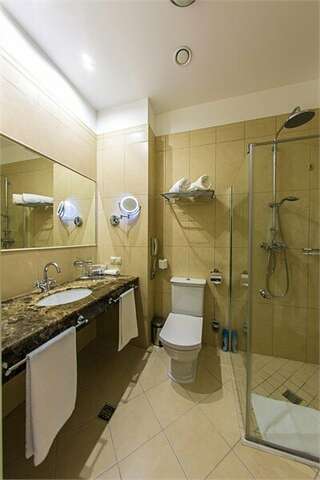 Гостиница Волгоград Волгоград Стандарт с двумя раздельными кроватями-4