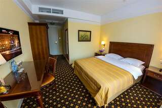 Гостиница Волгоград Волгоград Дабл (стандартный номер с одной широкой кроватью) с видом на двор-3